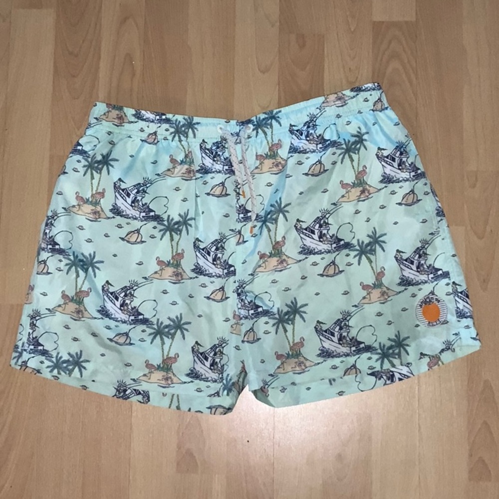 Ambsn/Butt Snorkeler collaboration swim trunks